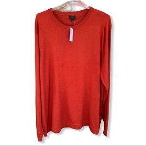 J Crew men's cotton crewneck sweater XXL